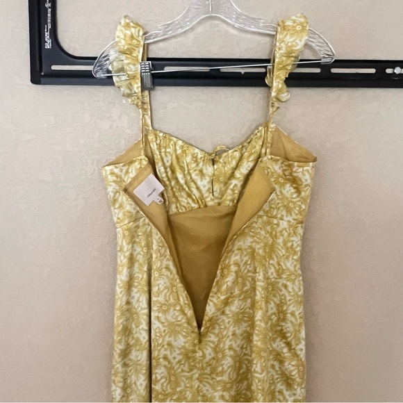 Cinq a Sept Milicent Womens Floral Printed Mid Calf Midi Dress 6 - Picture 10 of 16